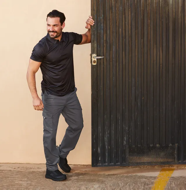 GARY'S Gamo pantalon travail unisexe noir multipoche