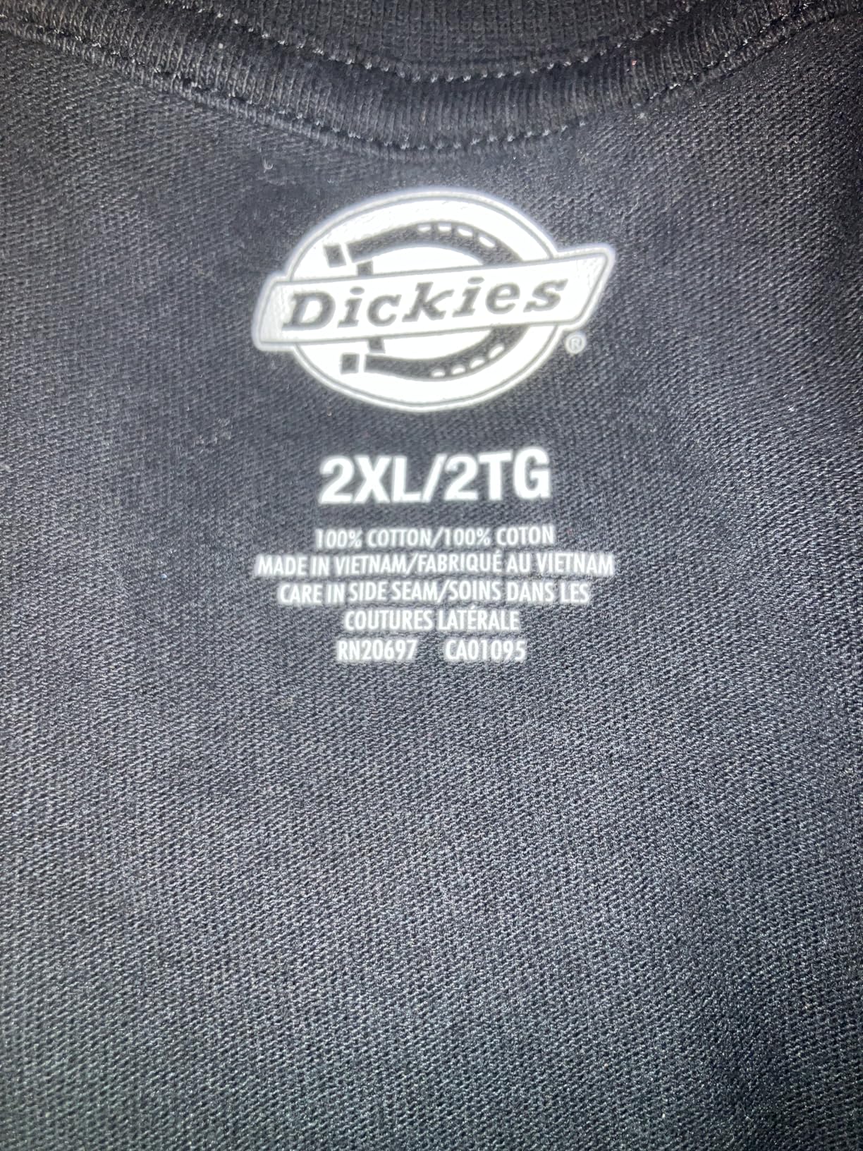 Dickies Icon Logo Tee T-shirt homme noir coton