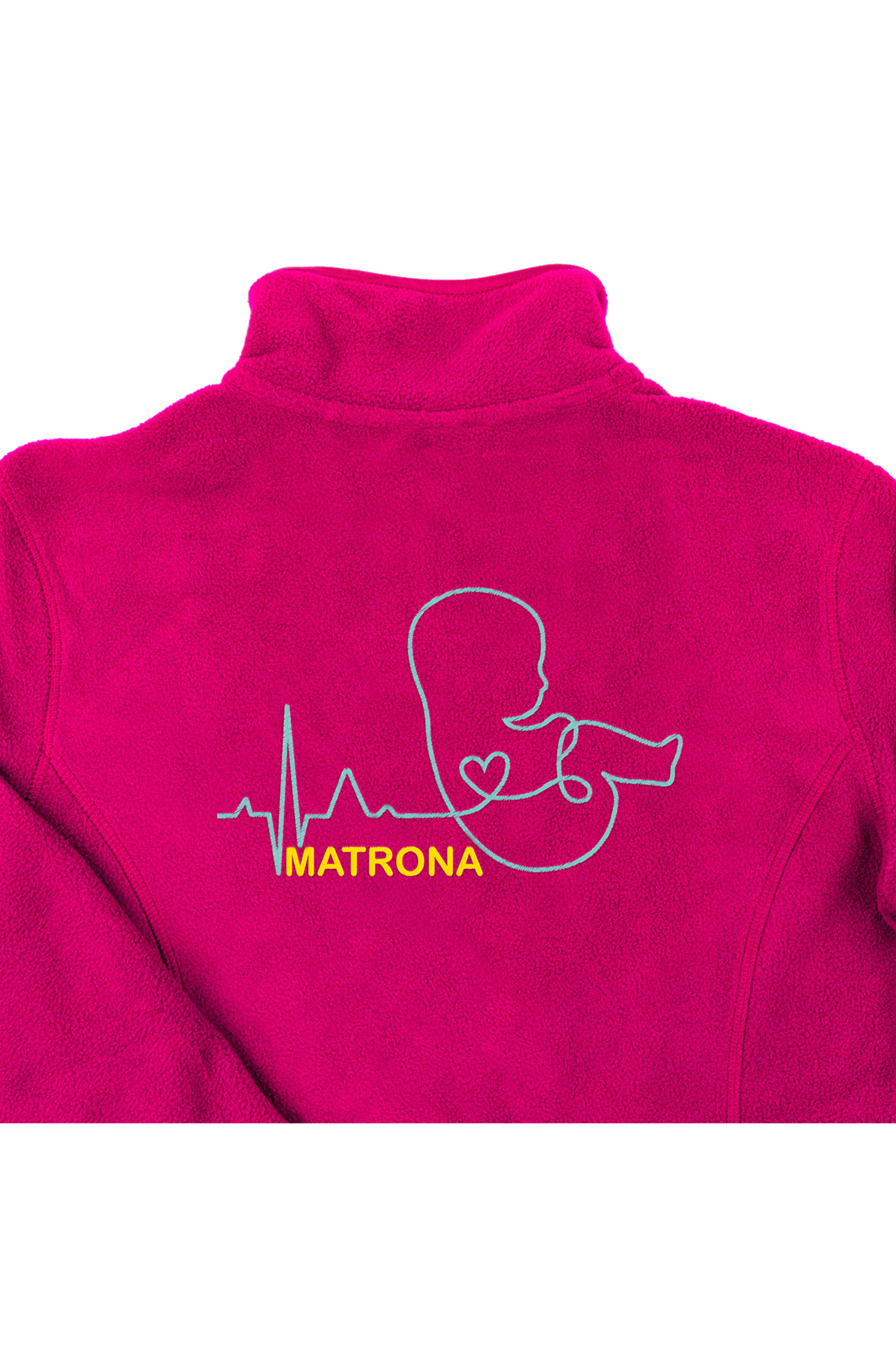 Enfermania Matrona veste polaire médicale femme fuchsia M