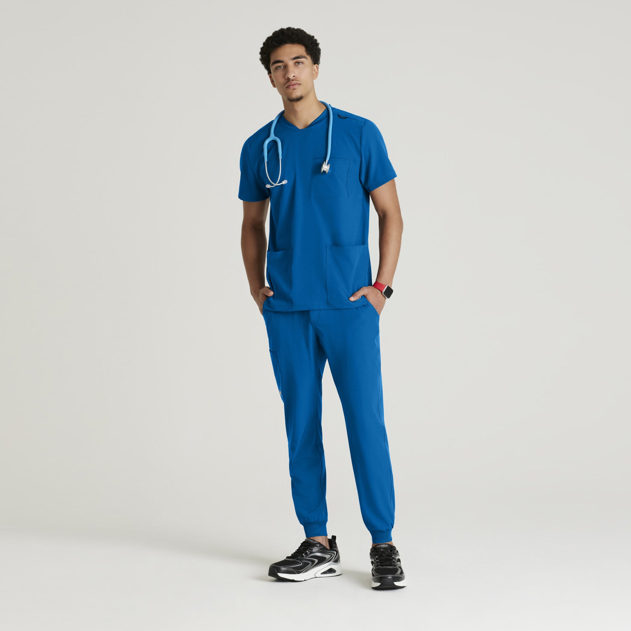 GARY'S Structure Jogger by Barco pantalon médical bleu royal