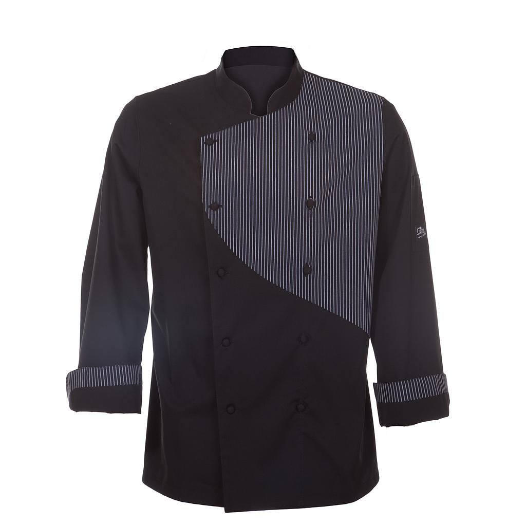 Gary's Chef Jackets Adonis veste cuisine noire