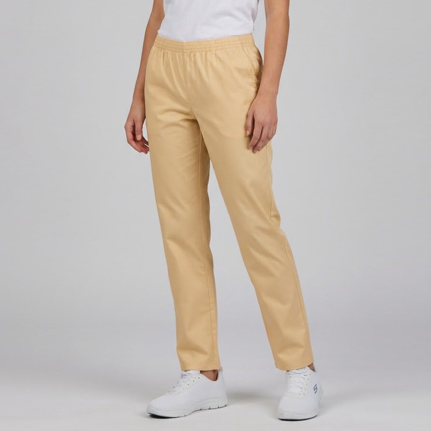 GARY'S Pants pantalon médical turquoise twill élastique