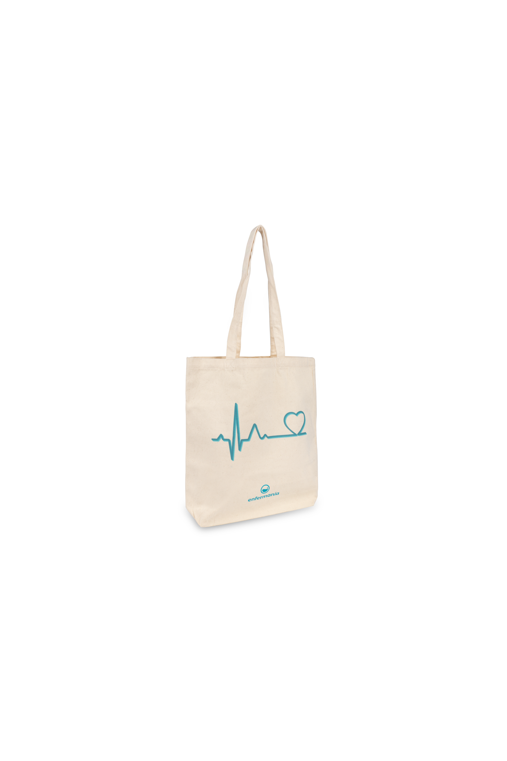 Enfermania Bolsas Tote bag coton beige 37x42 cm