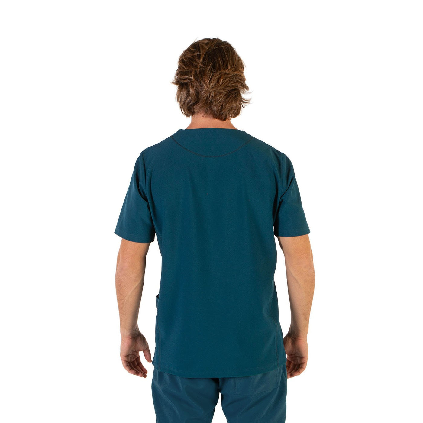 Enfermania Ropa Microfibra 360 blouse homme bleu pétrole taille L