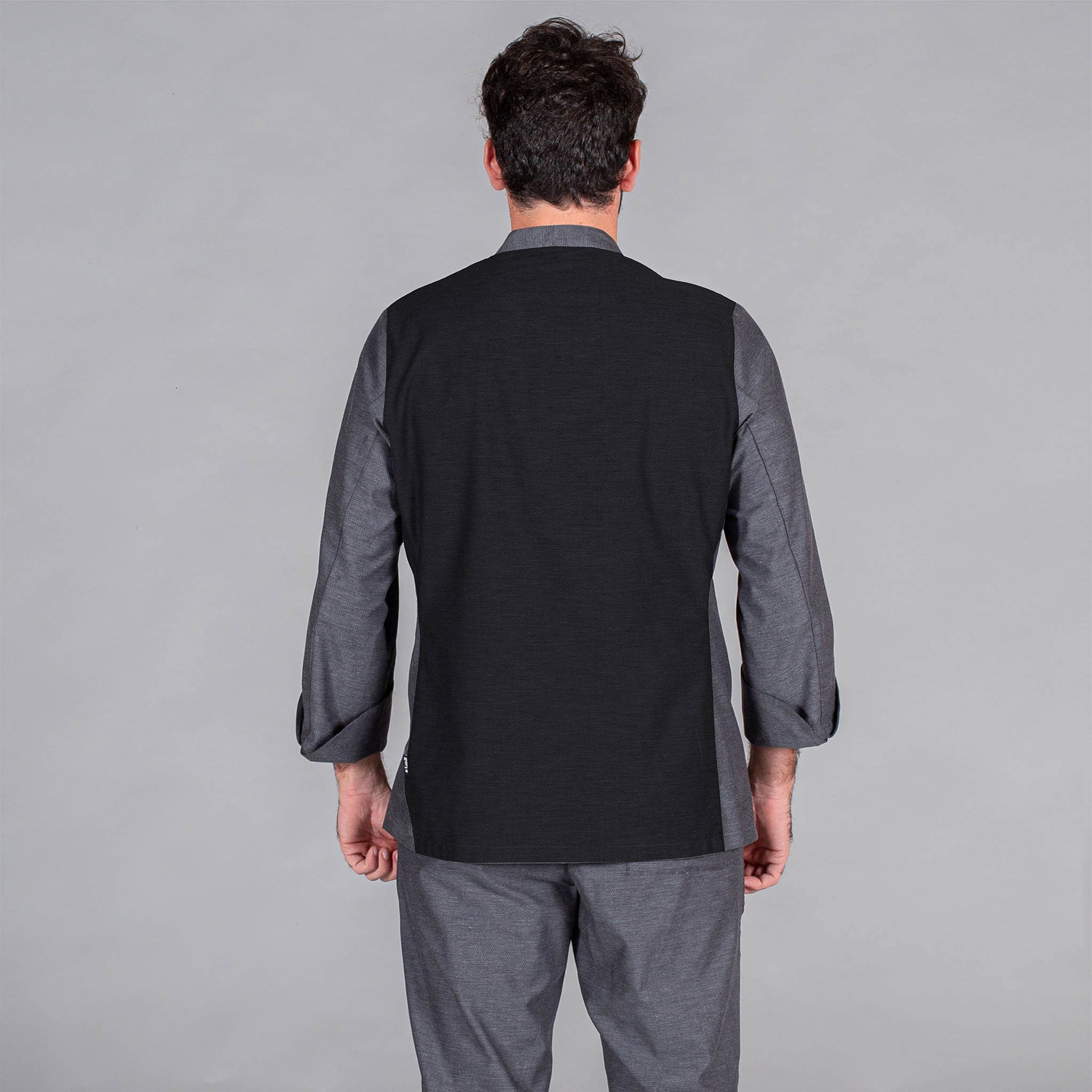 GARY'S Silva veste cuisinier gris marengo XS coton