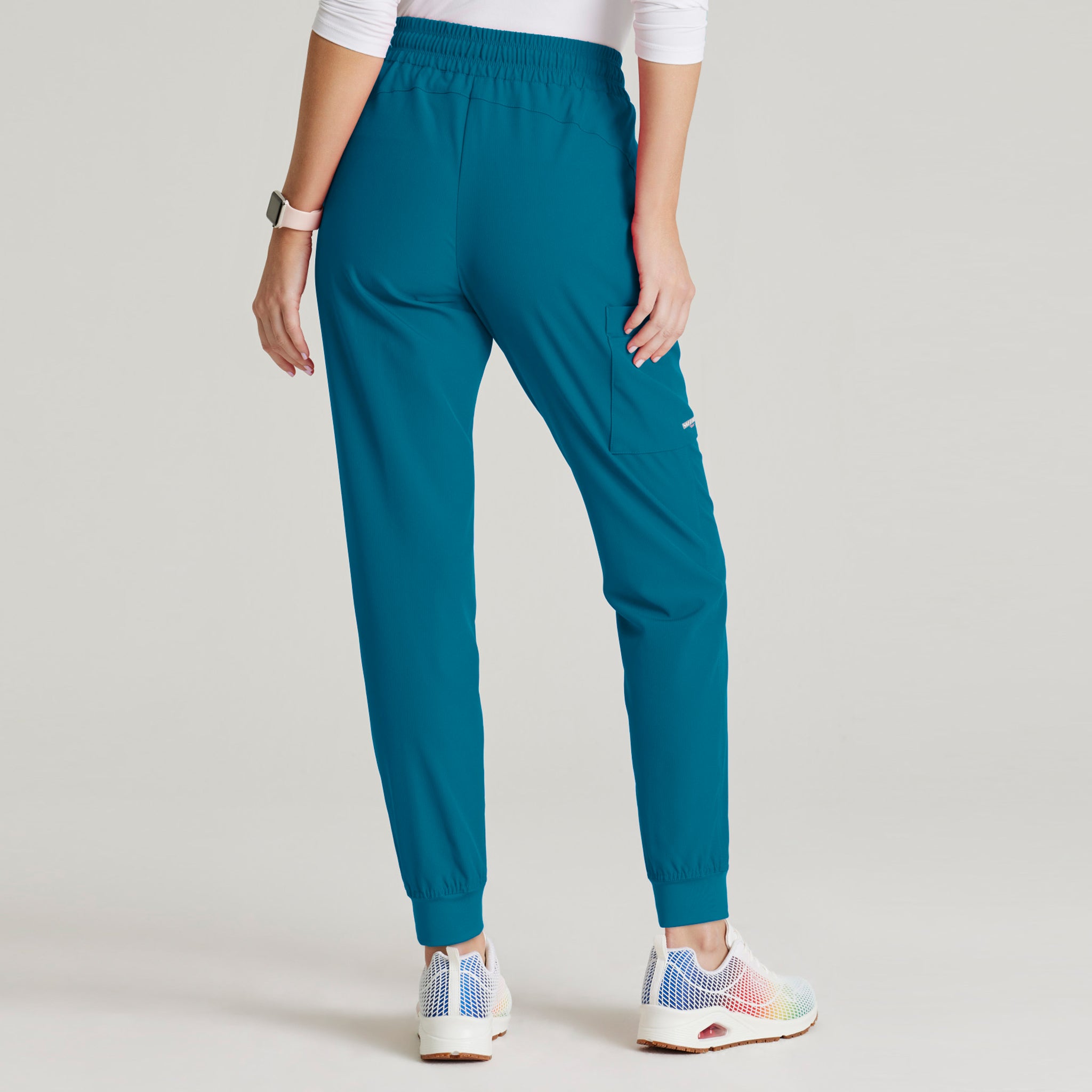 BARCO Theory pantalon jogger médical blanc éco stretch