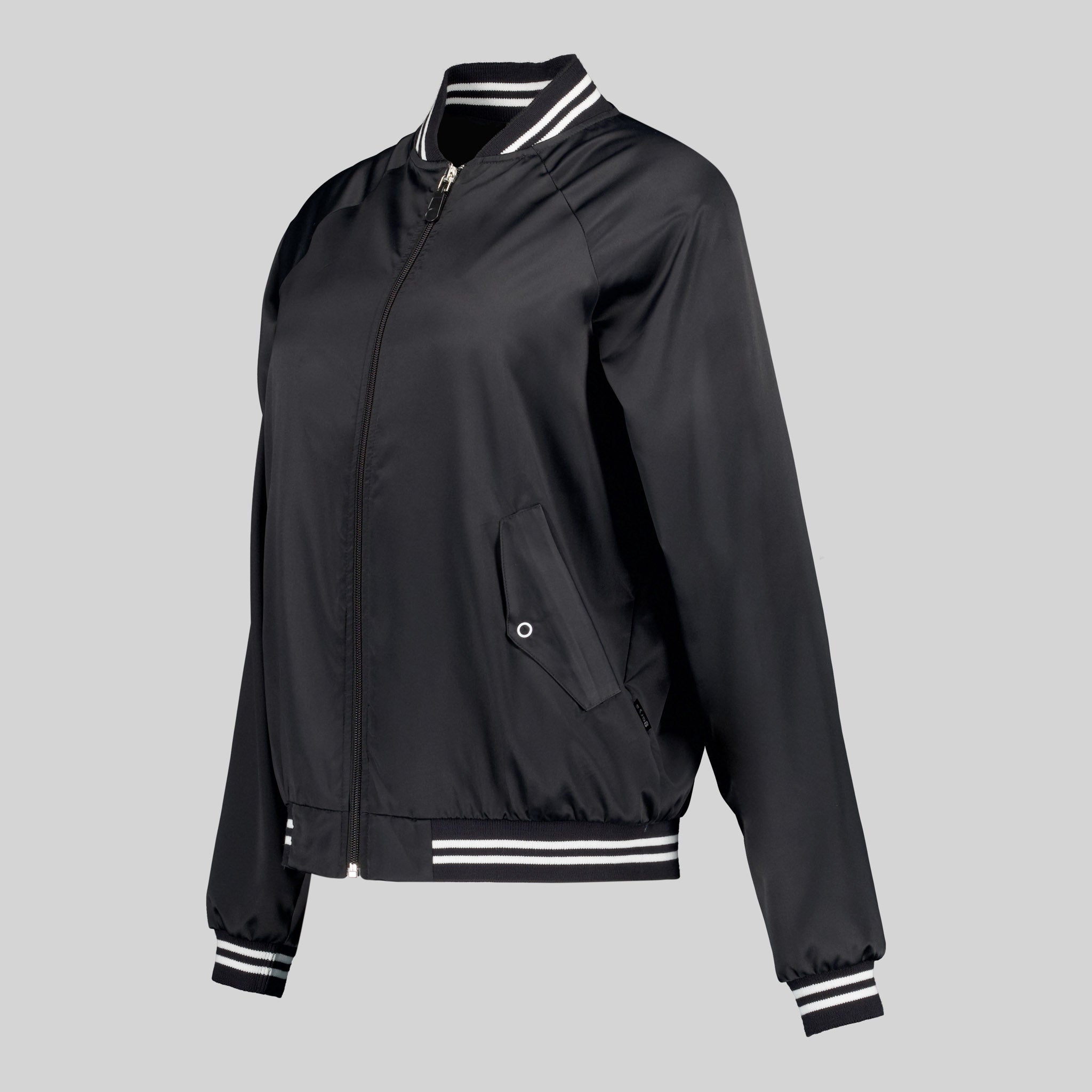 Gary's Girasol bomber femme noir zip central polyester