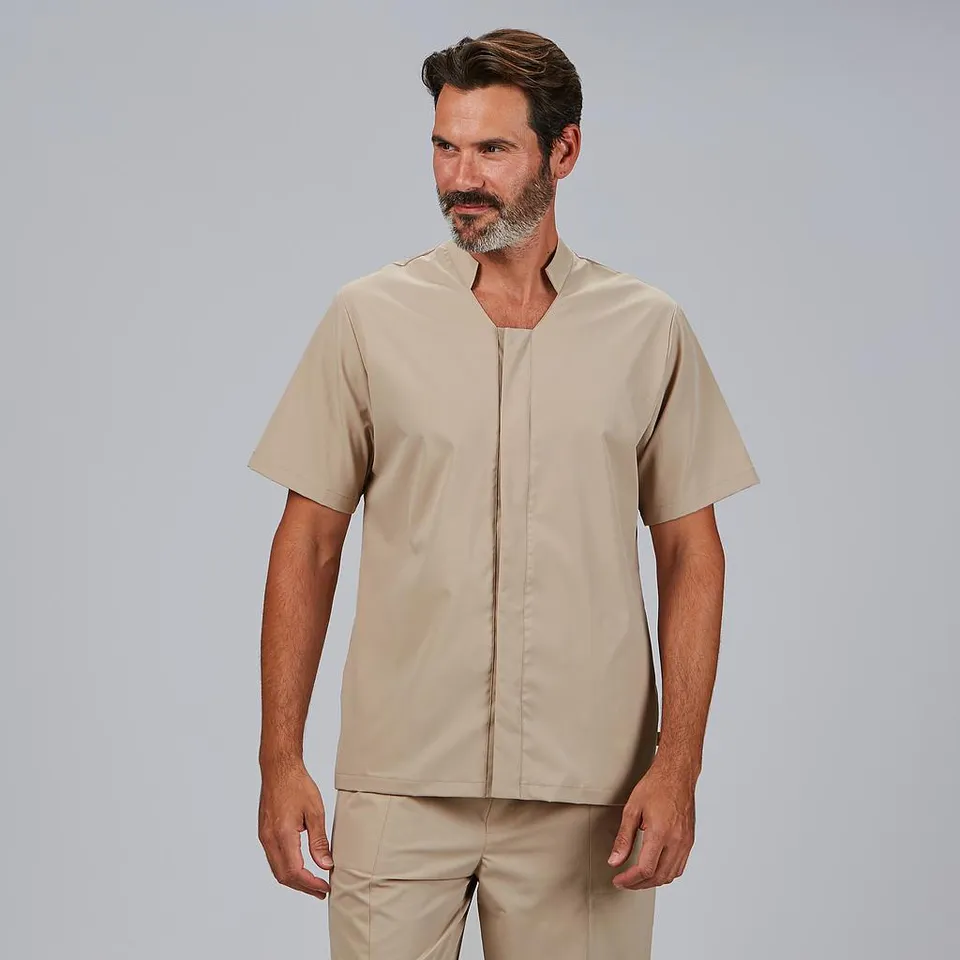Gary's Marc blouse manches courtes noire blouse médicale