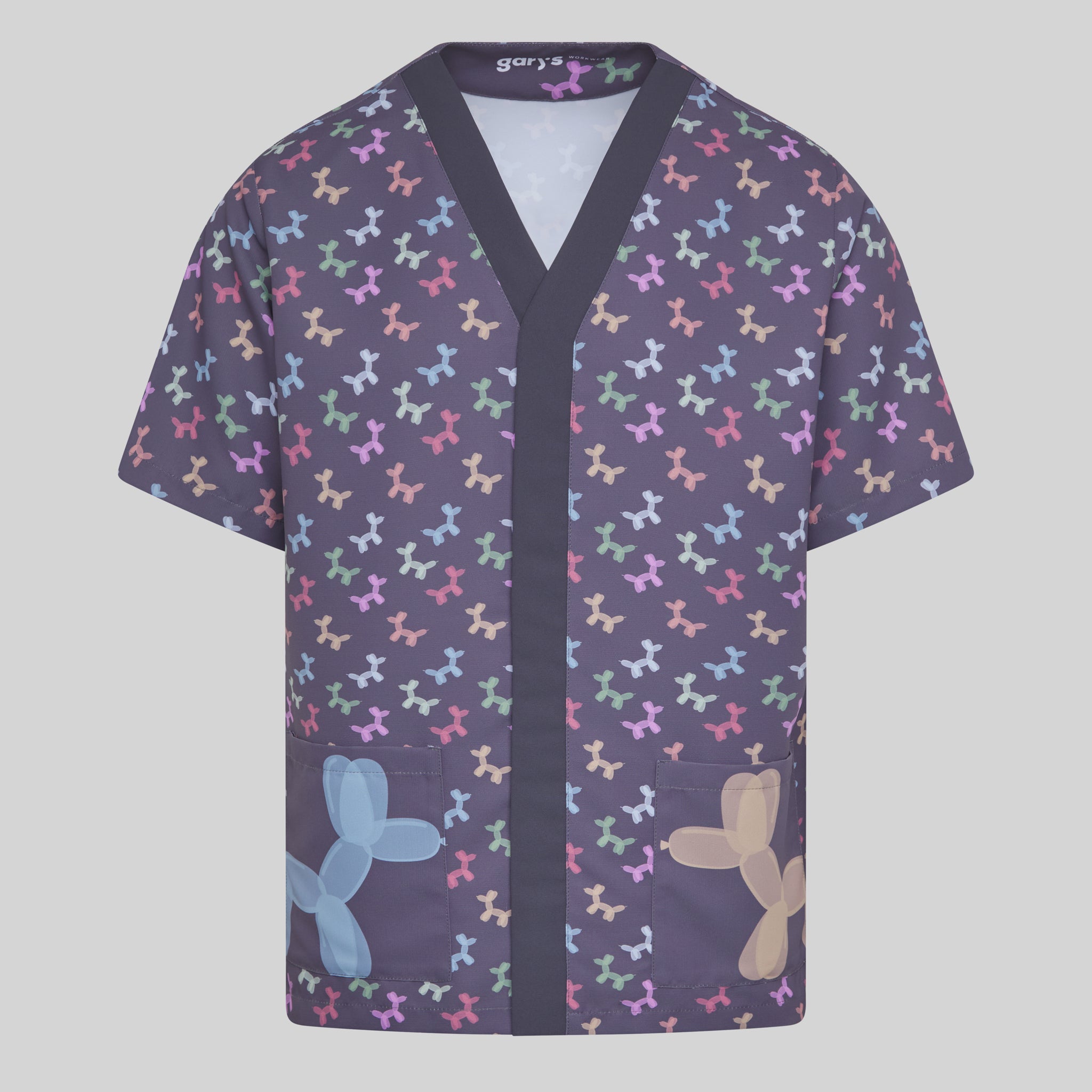 GARY'S Amaia blouse médicale microfibre col V imprimé Niños