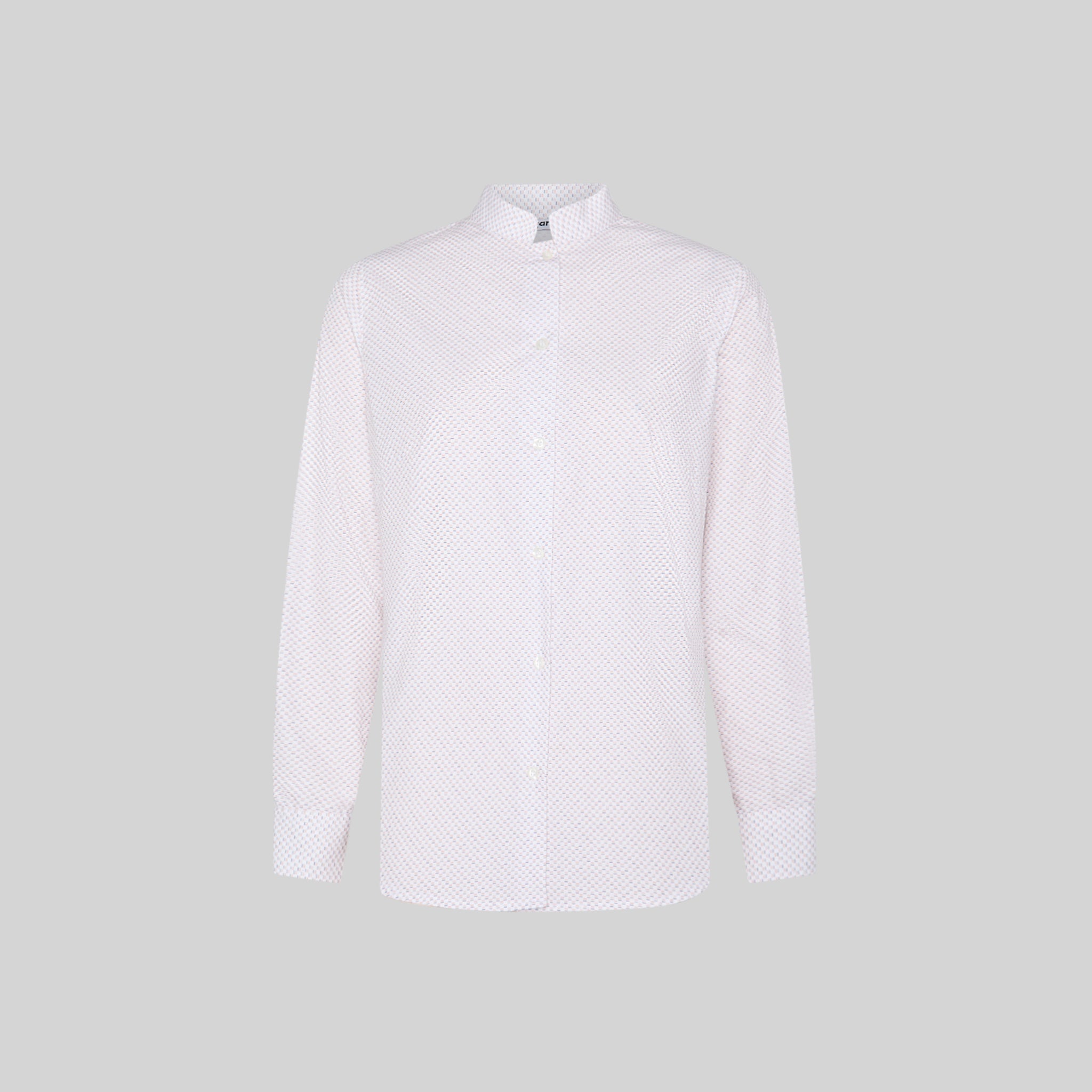GARY'S Viola chemise femme col mao imprimé drapeaux