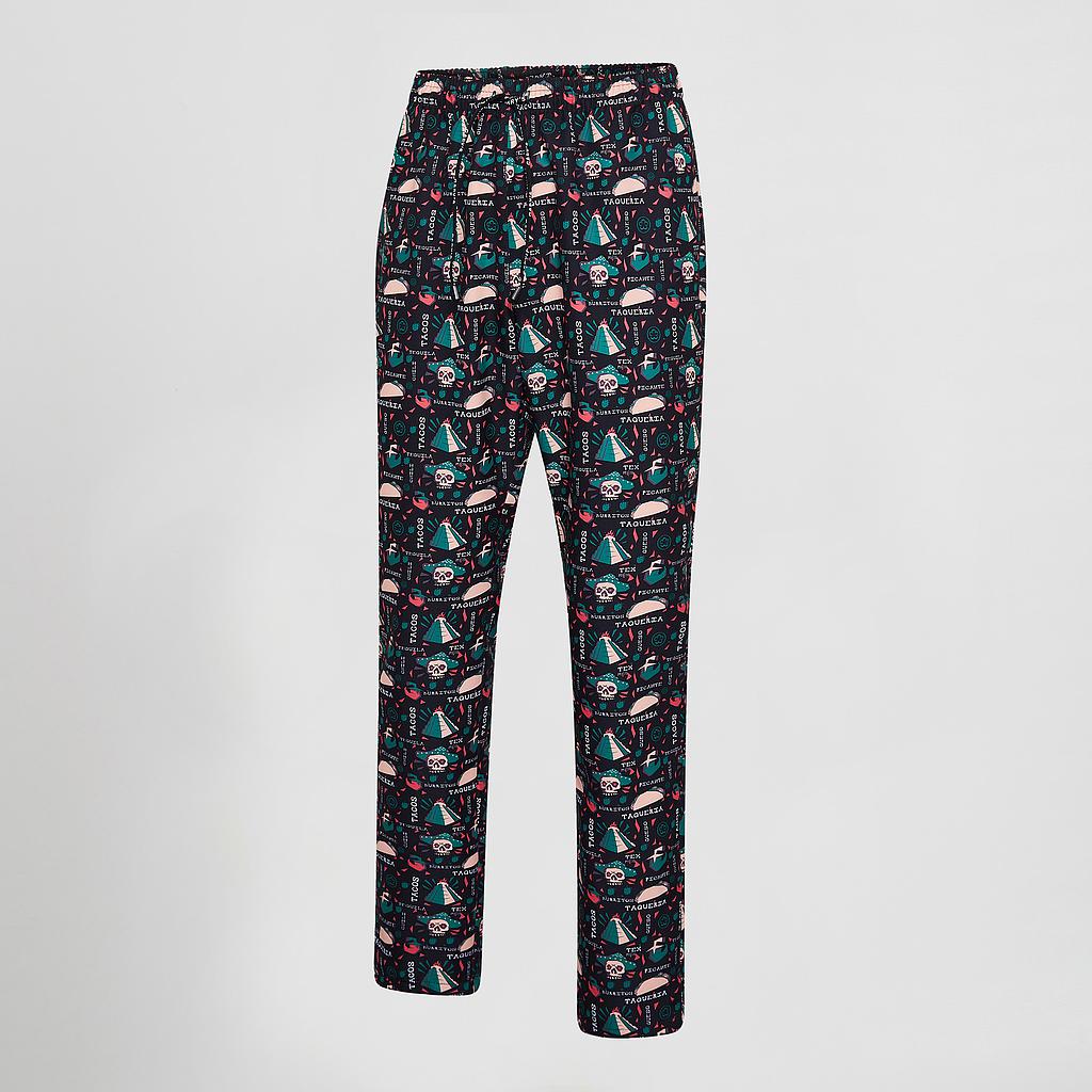 GARY'S pantalon microfibre imprimé avocado unisexe