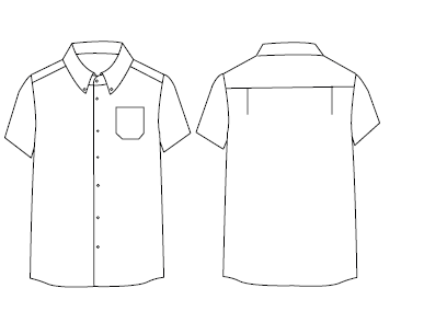 Gary's Shirts chemise homme manches courtes 1 poche