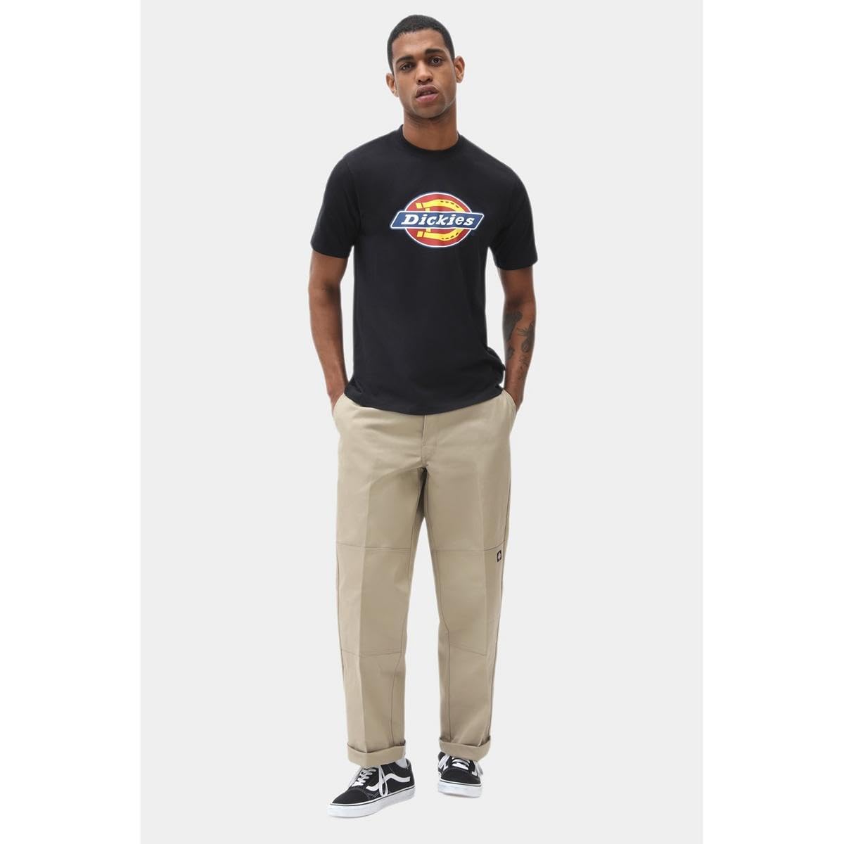 Dickies Icon Logo Tee T-shirt homme noir coton