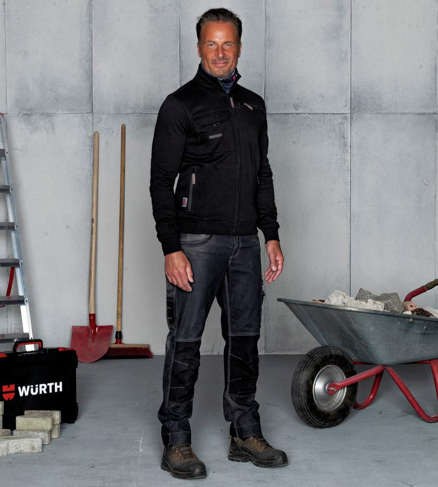 Würth MODYF Star Dynamic sweat zippé noir