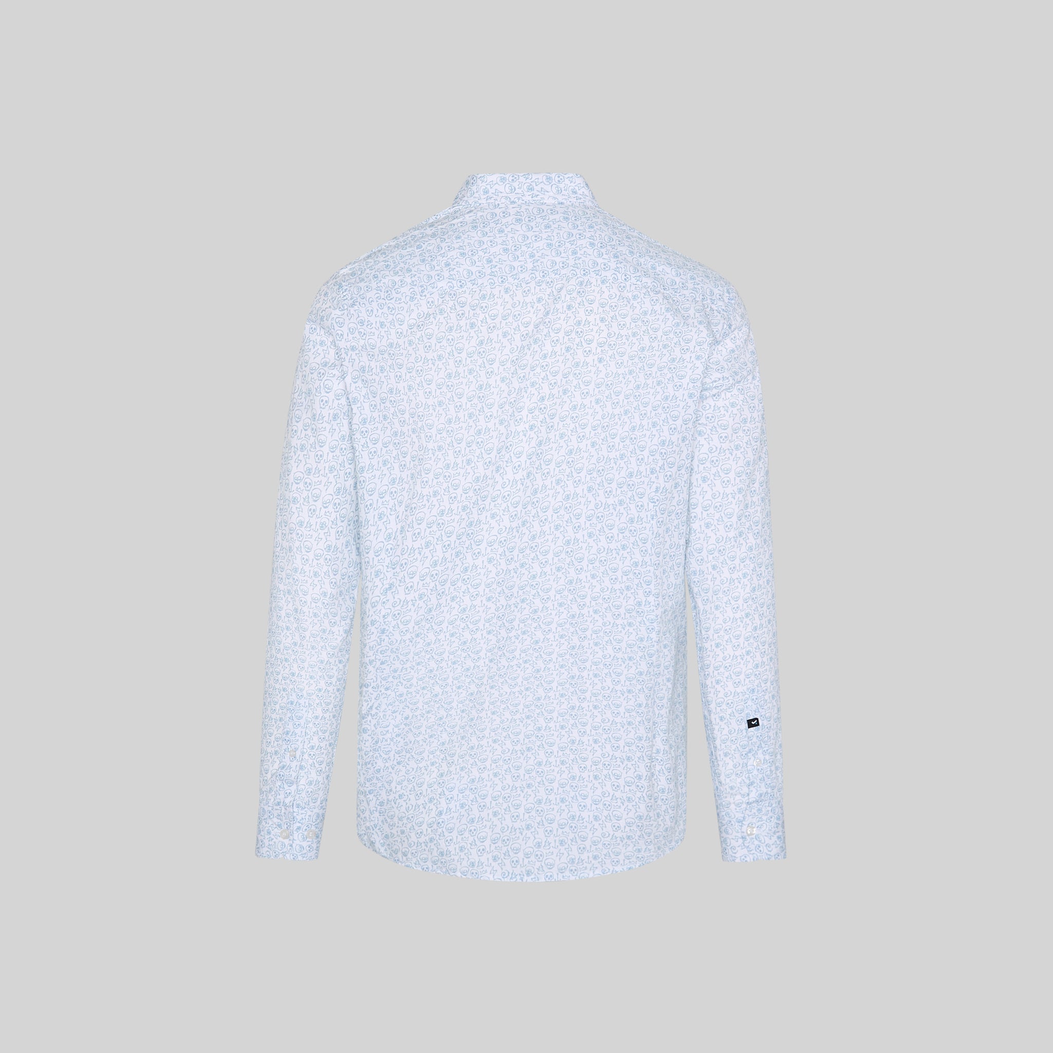 Gary's Filippo Chemise Homme Slim Têtes Bleues Taille M