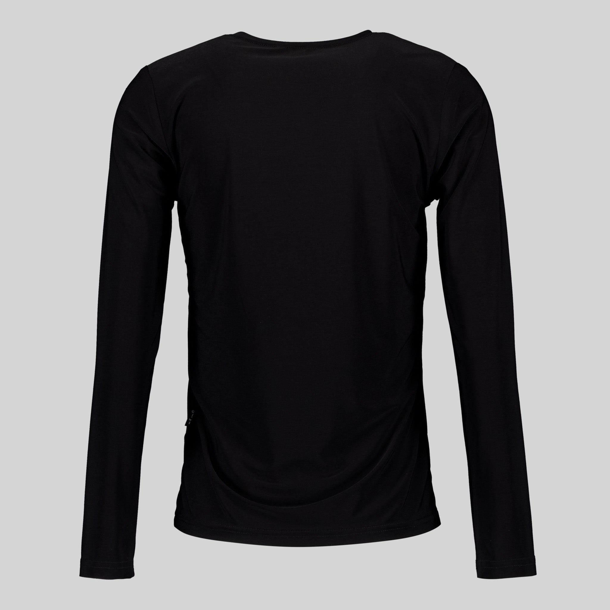GARY'S Melia t-shirt femme manches longues noir col rond