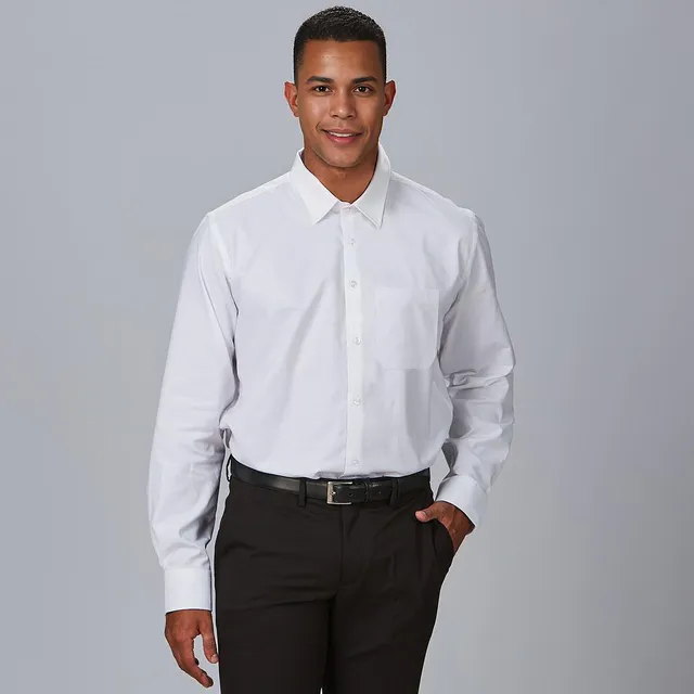 GARY'S chemise travail homme pop manche longue noir