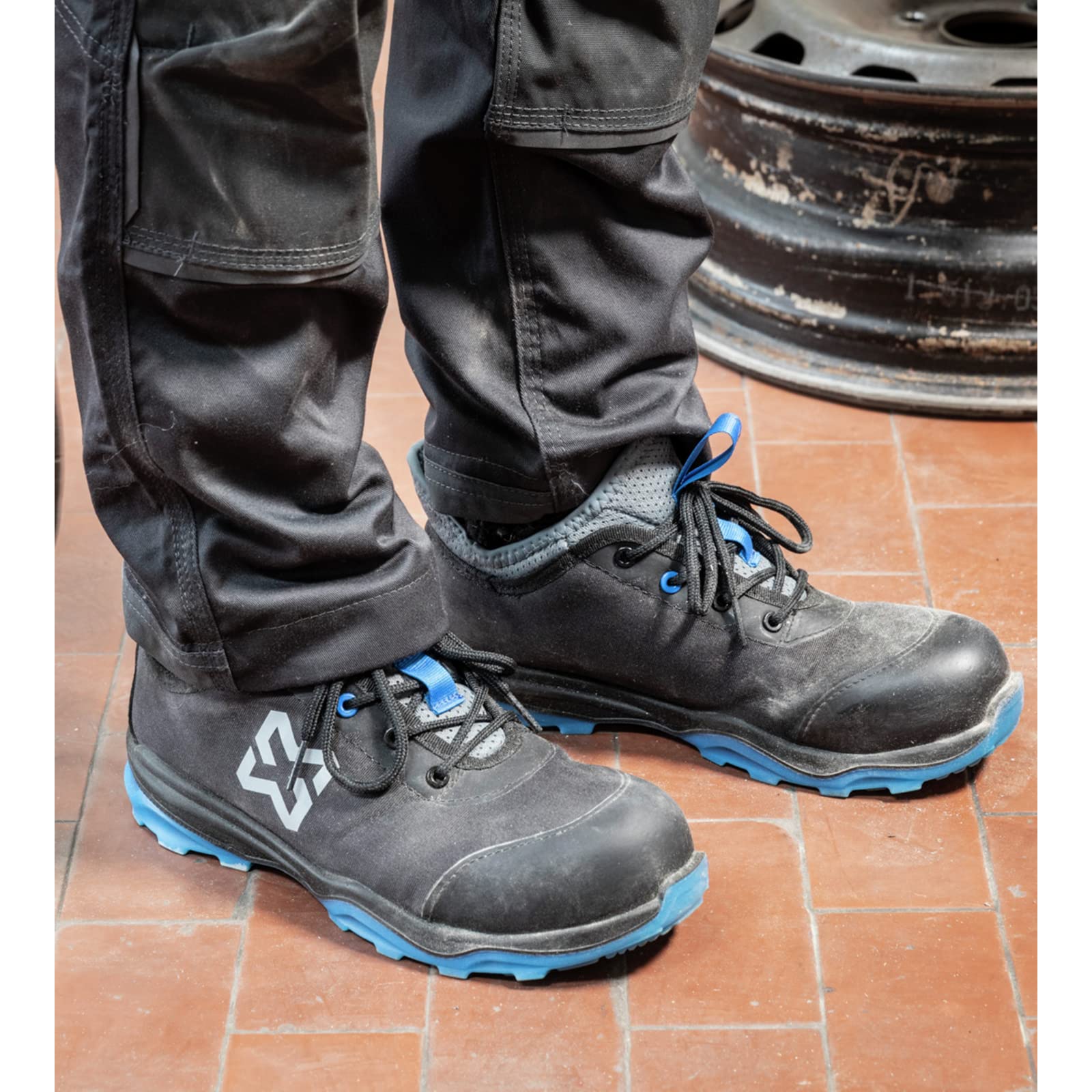 Würth MODYF EcoFresh Noir Bleu chaussure sécurité S1P 47 EU