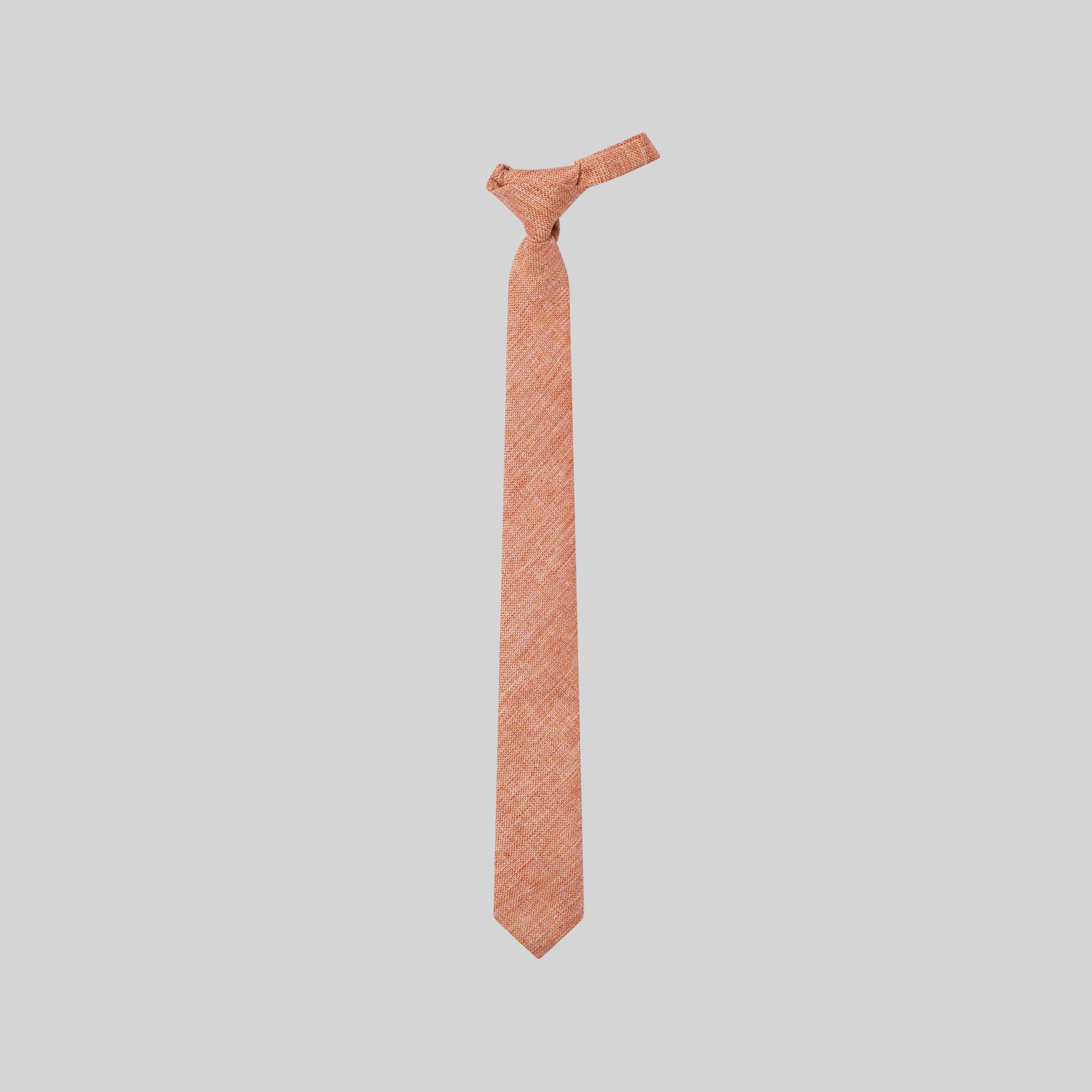 Gary's Add-Ons Tie With Knot Slim Hessian cravate beige toile