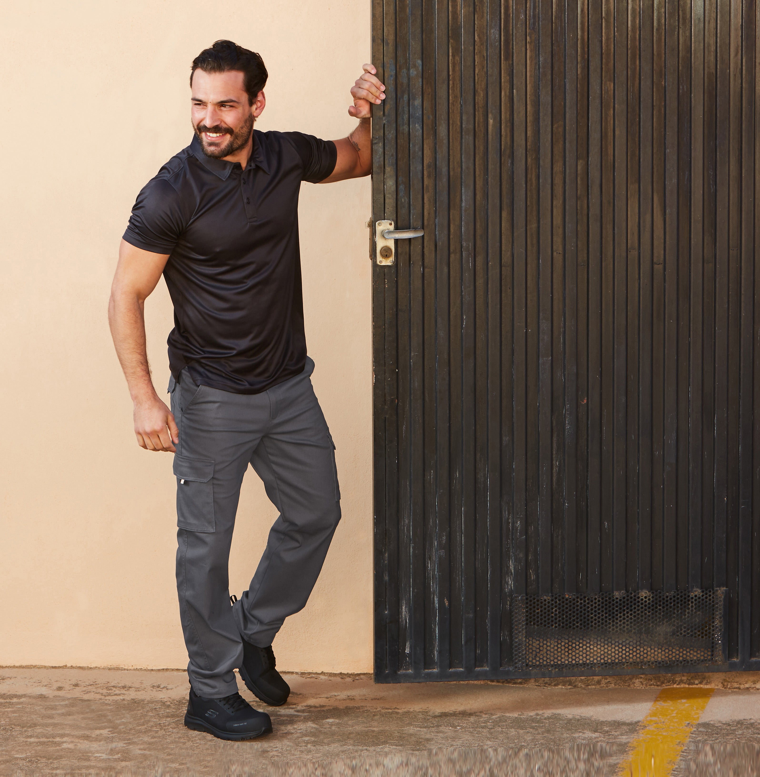 GARY'S Gamo pantalon travail unisexe noir multipoche