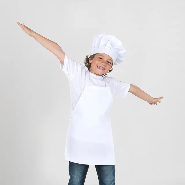 GARY'S Bib White tablier enfant blanc