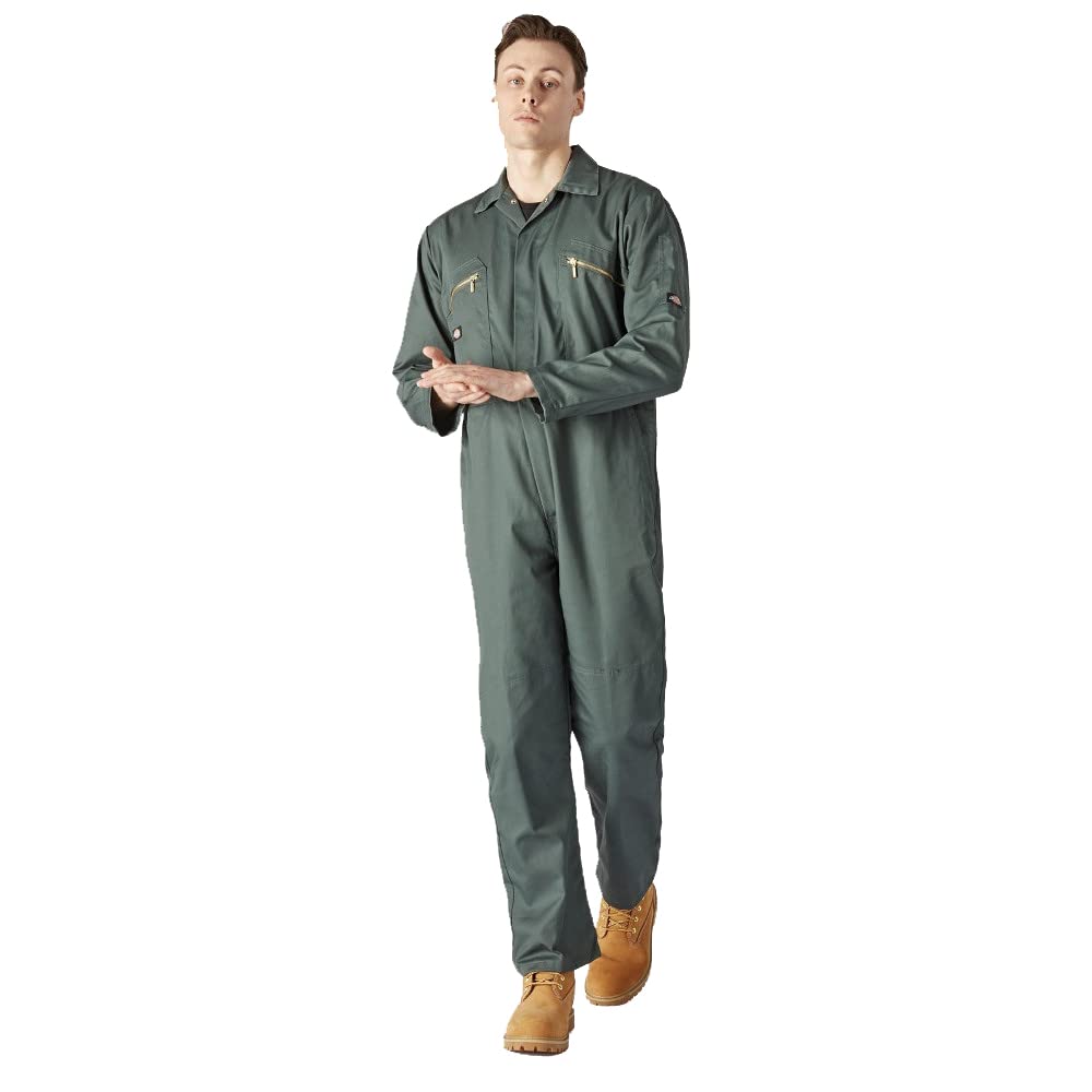 Dickies Redhawk Combinaison Travail Coton Vert Lincoln 3XL