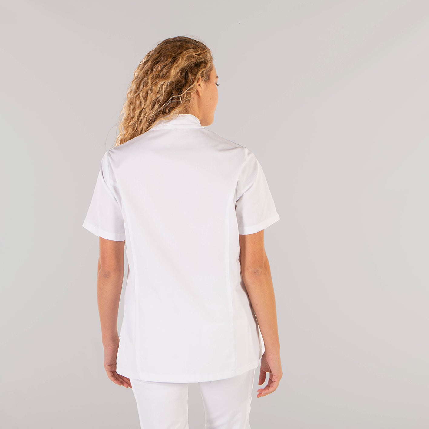 Gary's Blouses Maite blouse médicale femme blanche mao