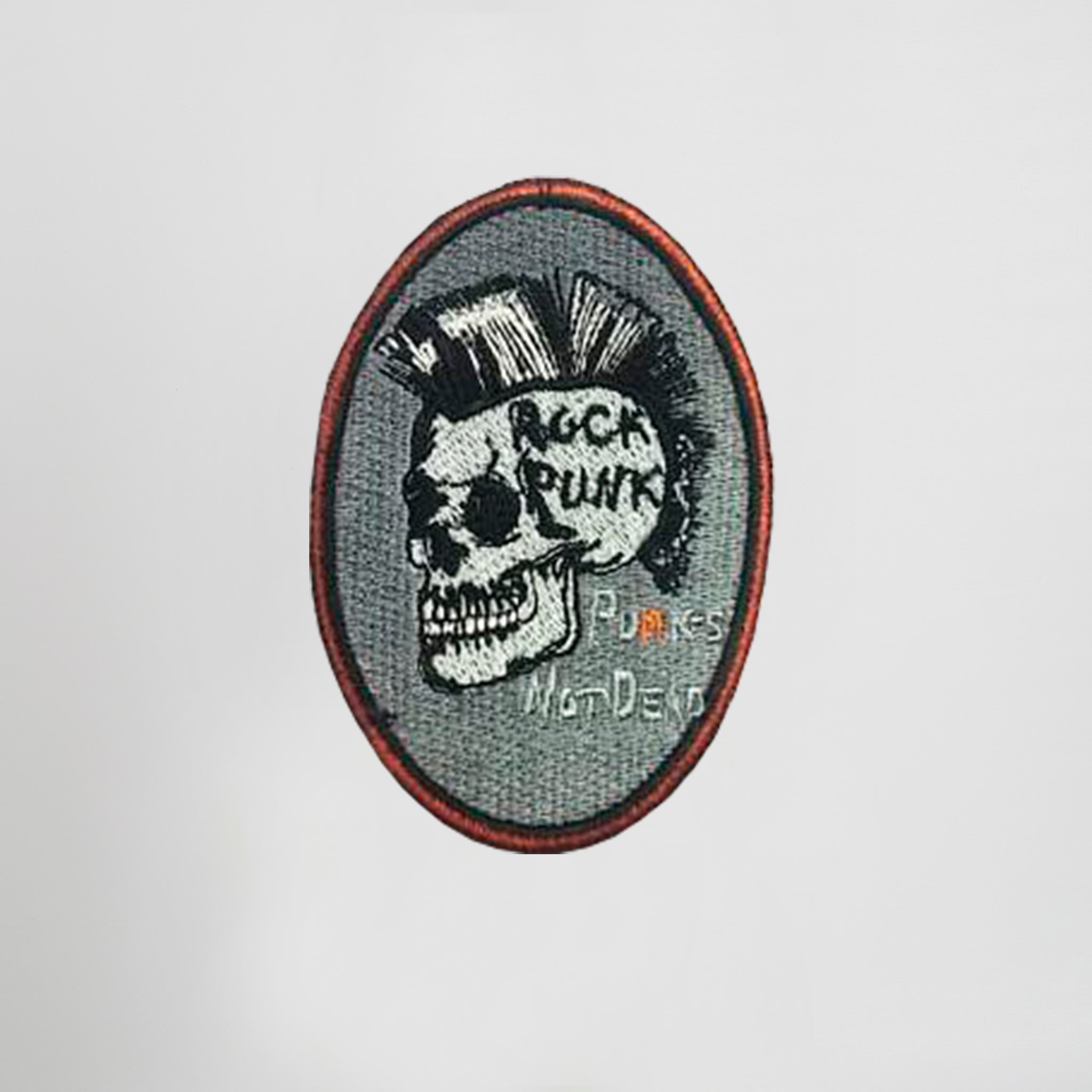 Gary's Add-Ons Rock Punk Shield écusson estampado thermocollant