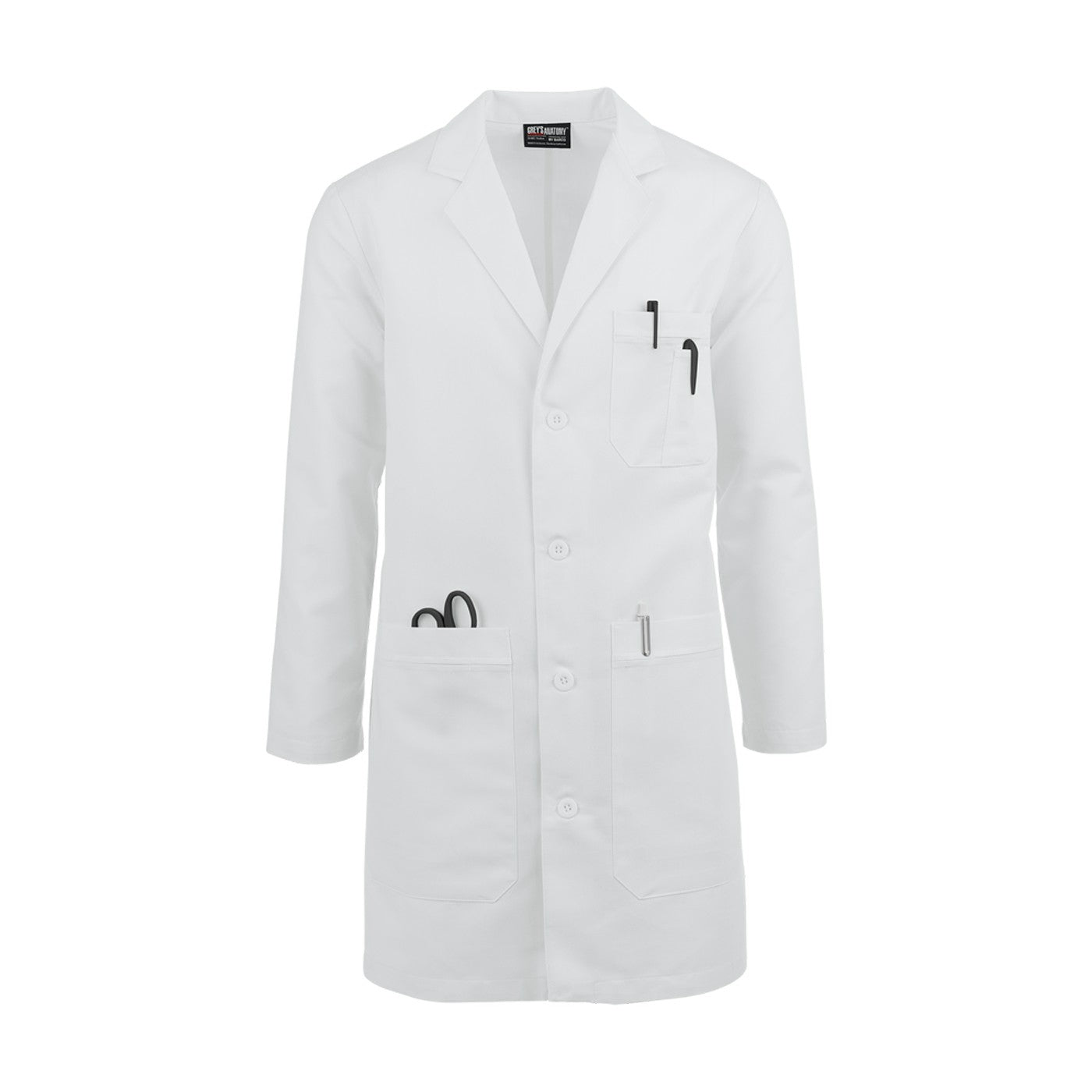 Enfermania Grey’s Anatomy blouse homme blanche élastique
