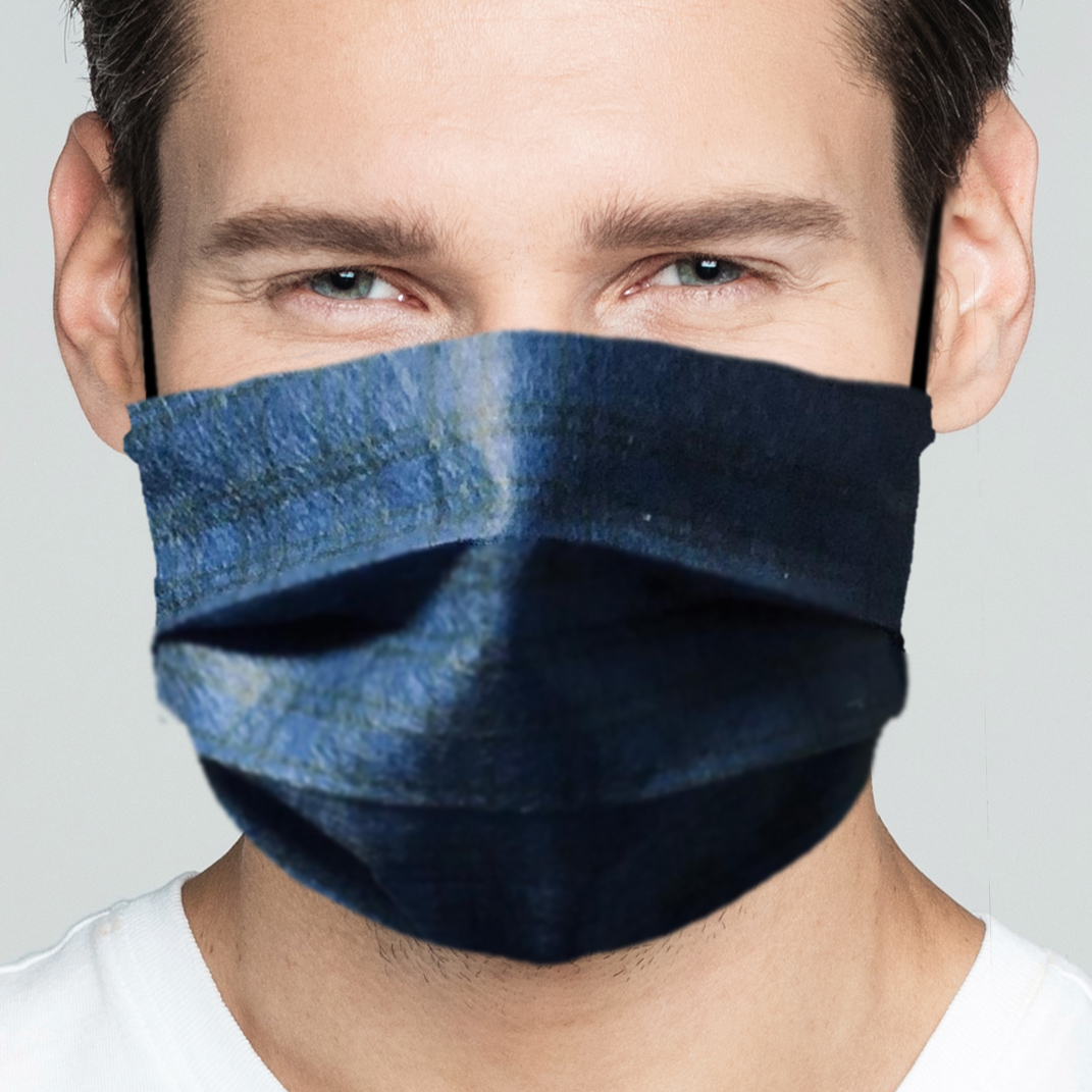 ILKOTT AA83 #0013 masque tissu imprimé lot de 2 catégorie 1