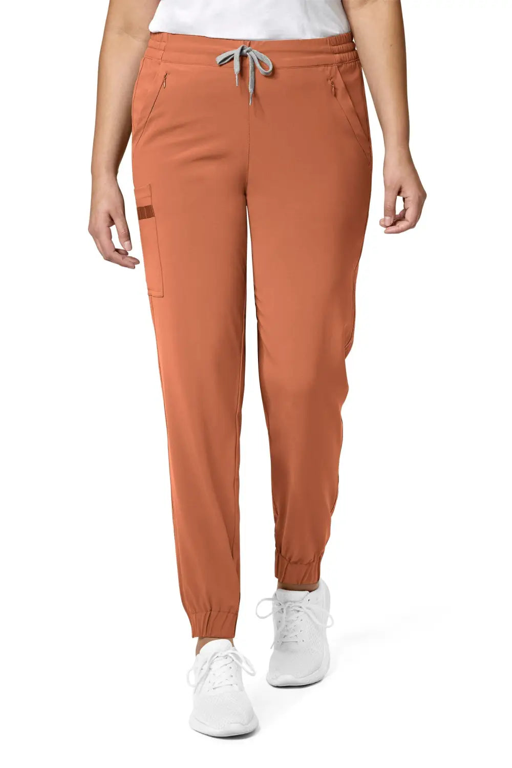 Aelin EMMA Renew pantalon médical femme marron 7 poches