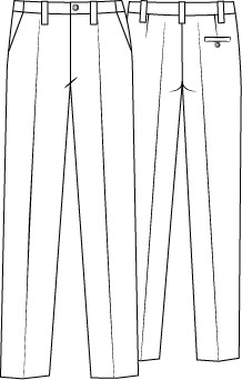 GARY'S pantalon travail noir homme taille élastique