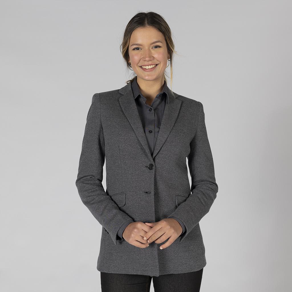 Gary's Blazer Woman 2 Buttons veste tailleur gris marengo