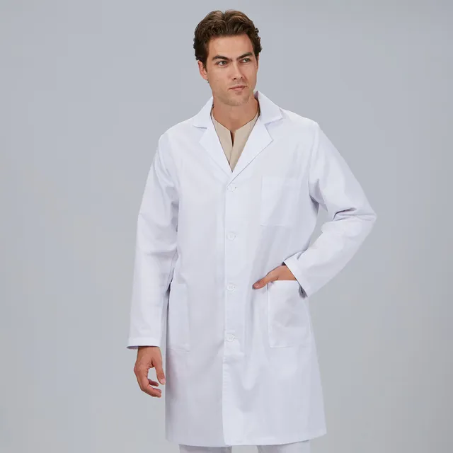 Gary's Robes 511101 Blouse médicale blanche twill
