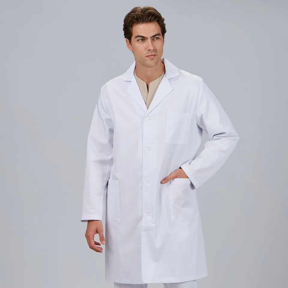 Gary's Robes 511101 Blouse médicale blanche twill