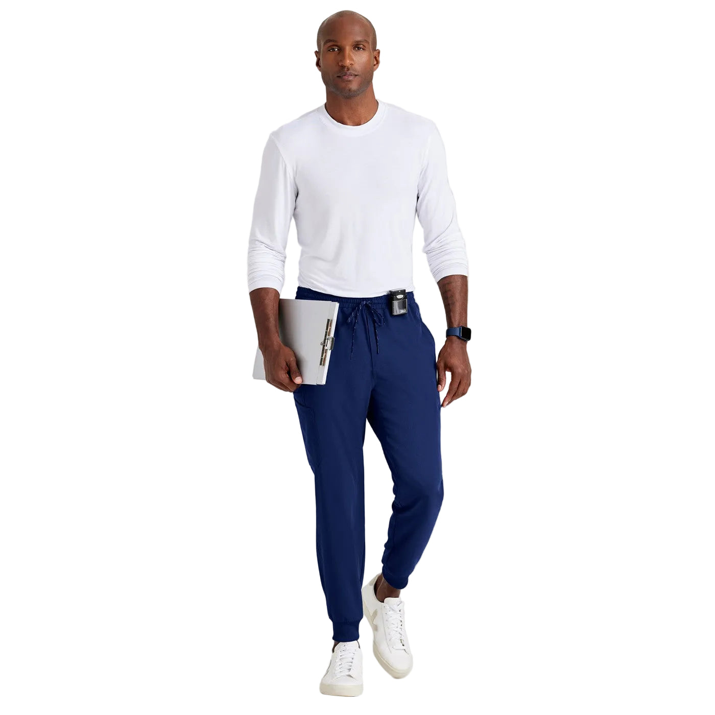 Grey's Anatomy Luxe360 pantalon médical homme indigo 6 poches