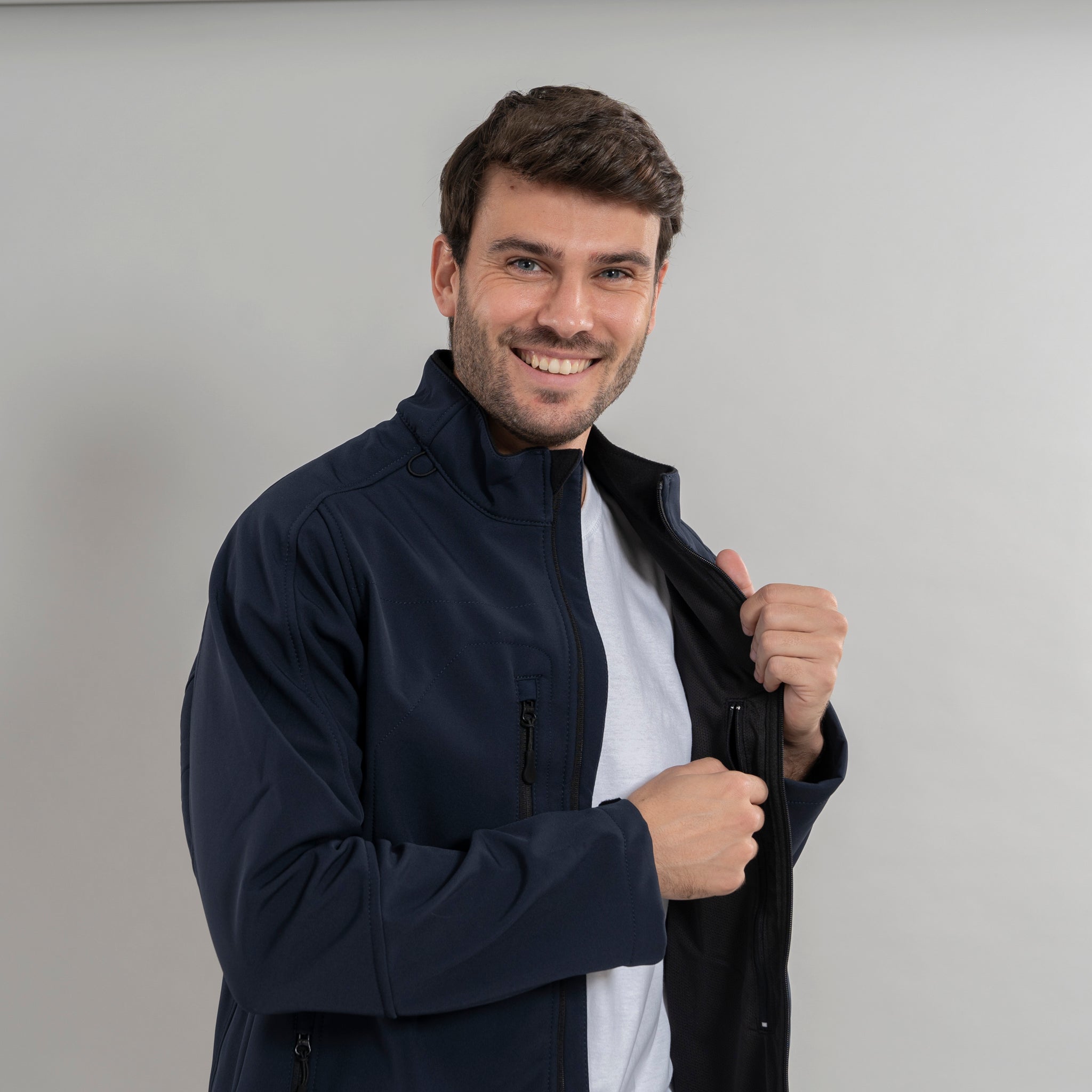 Gary's Mota veste softshell homme noire imperméable