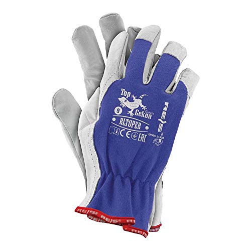 Reis Rltoper-Nw10 gants de travail bleu blanc taille 10