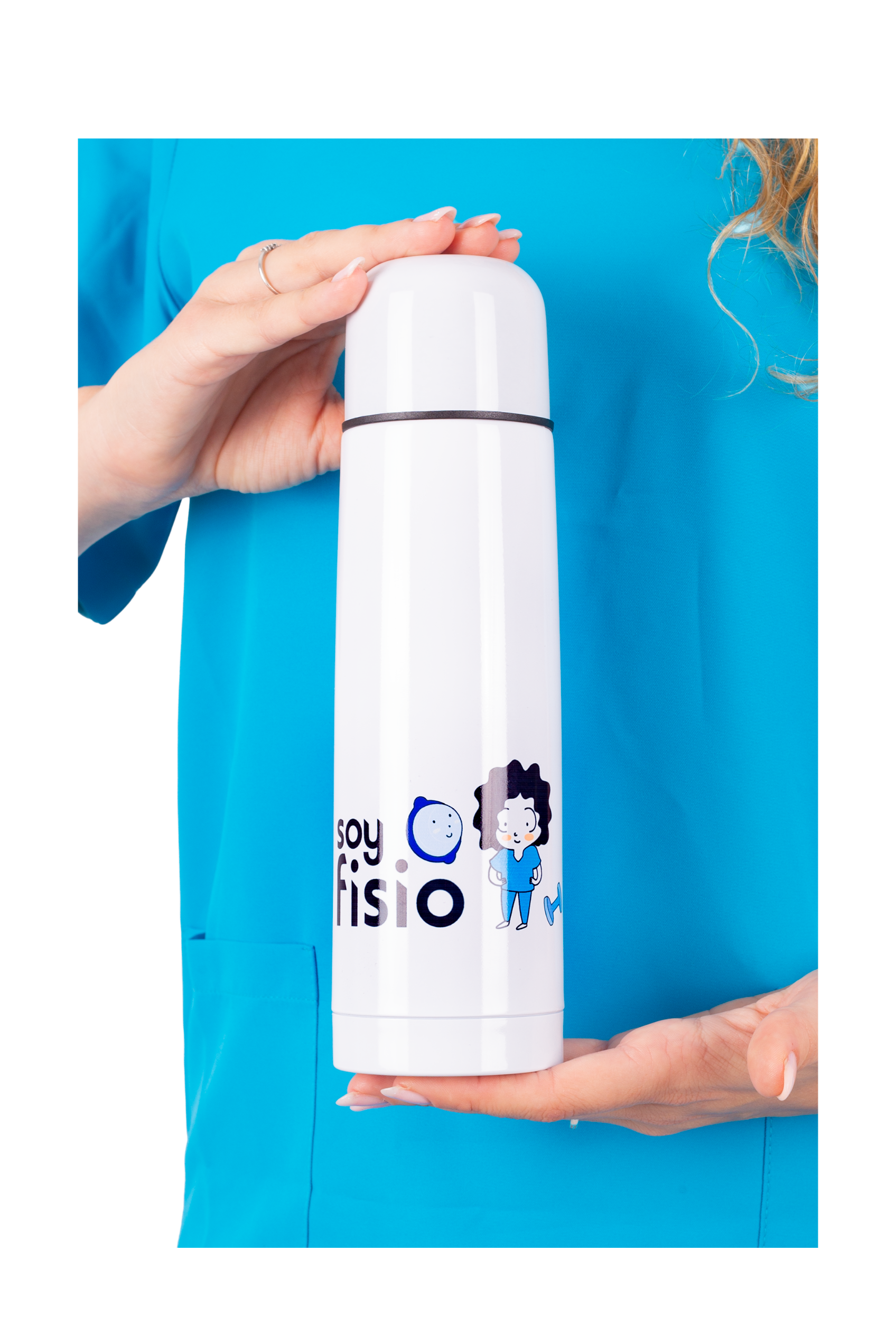 Enfermania Regalos Soy fisio thermos inox 500 ml fisio