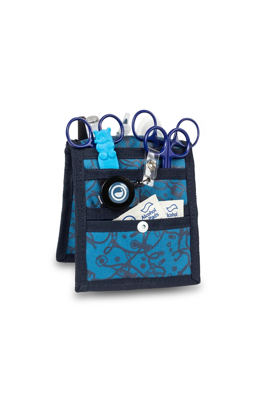 Enfermania Pipper organisateur de poche bleu aimanté toile