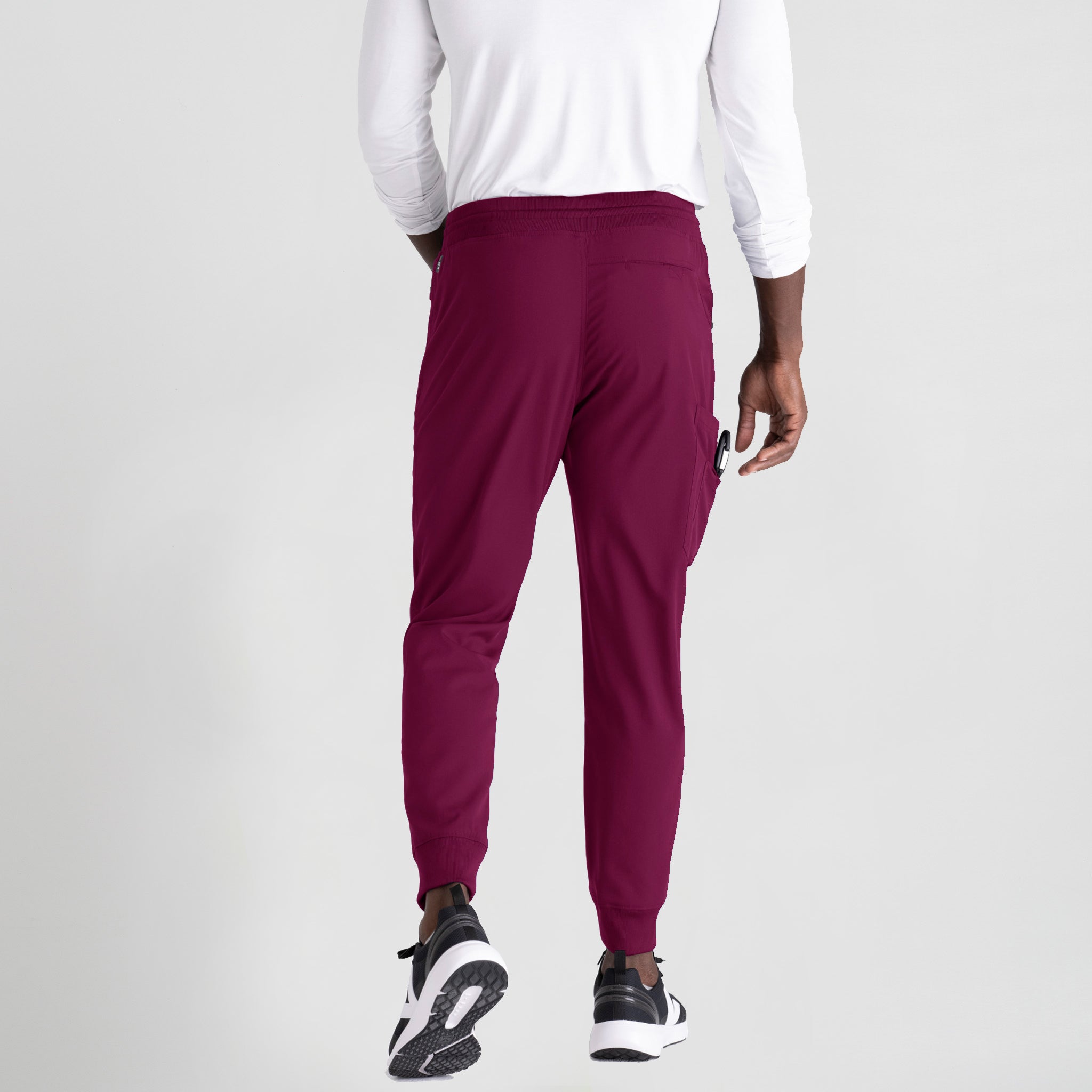 GARY'S Murphy pantalon médical femme blanc M jogger