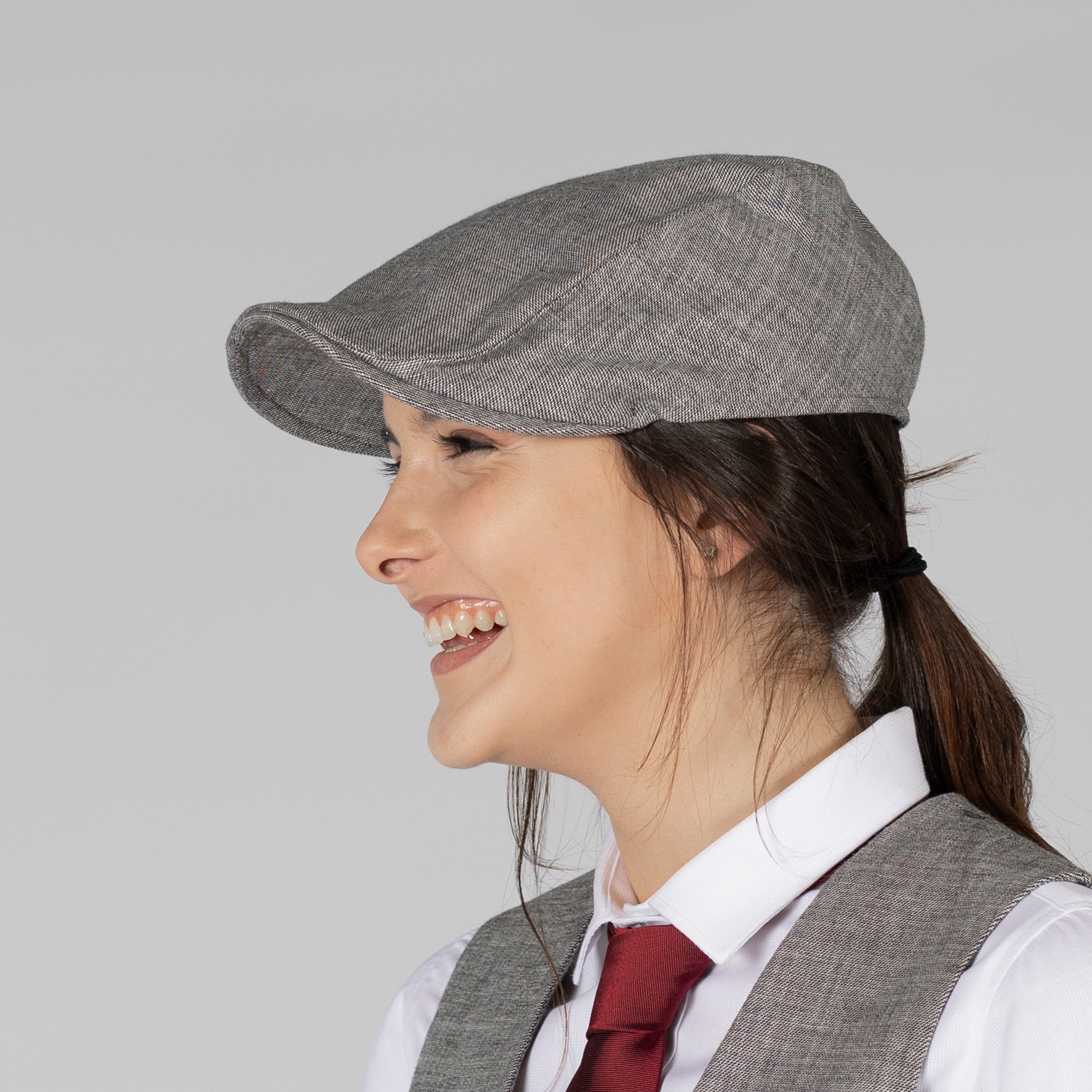 Gary's Cheviot casquette unisexe gris taille unique
