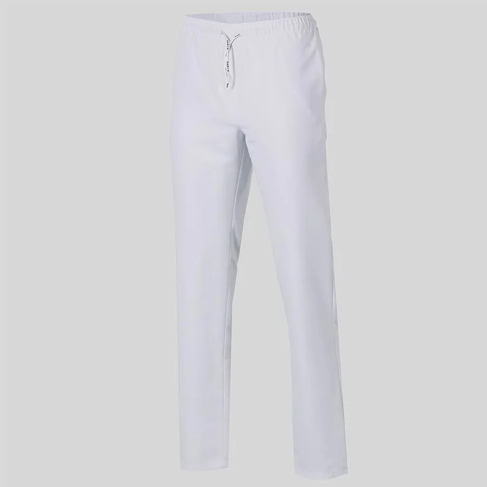 Gary's Pants pantalon médical blanc twill cordon S-3XL