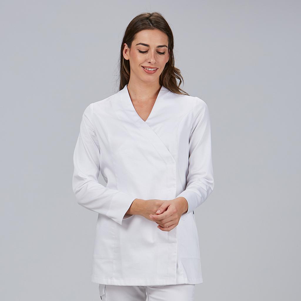 GARY'S Aria blouse femme blanche coton 76 cm