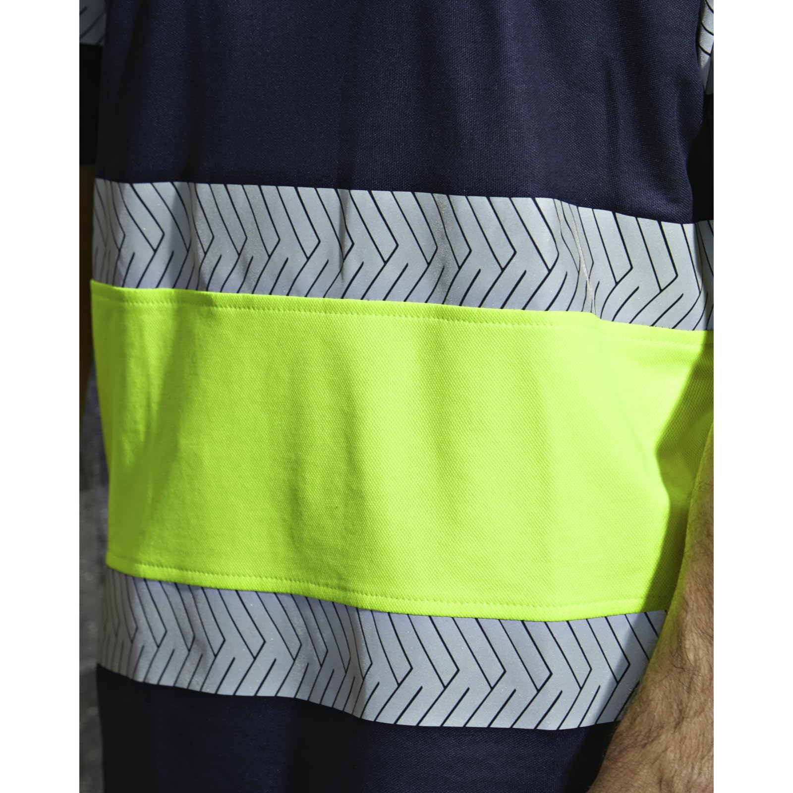 Würth MODYF Fluo One tee-shirt haute visibilité jaune/marine M