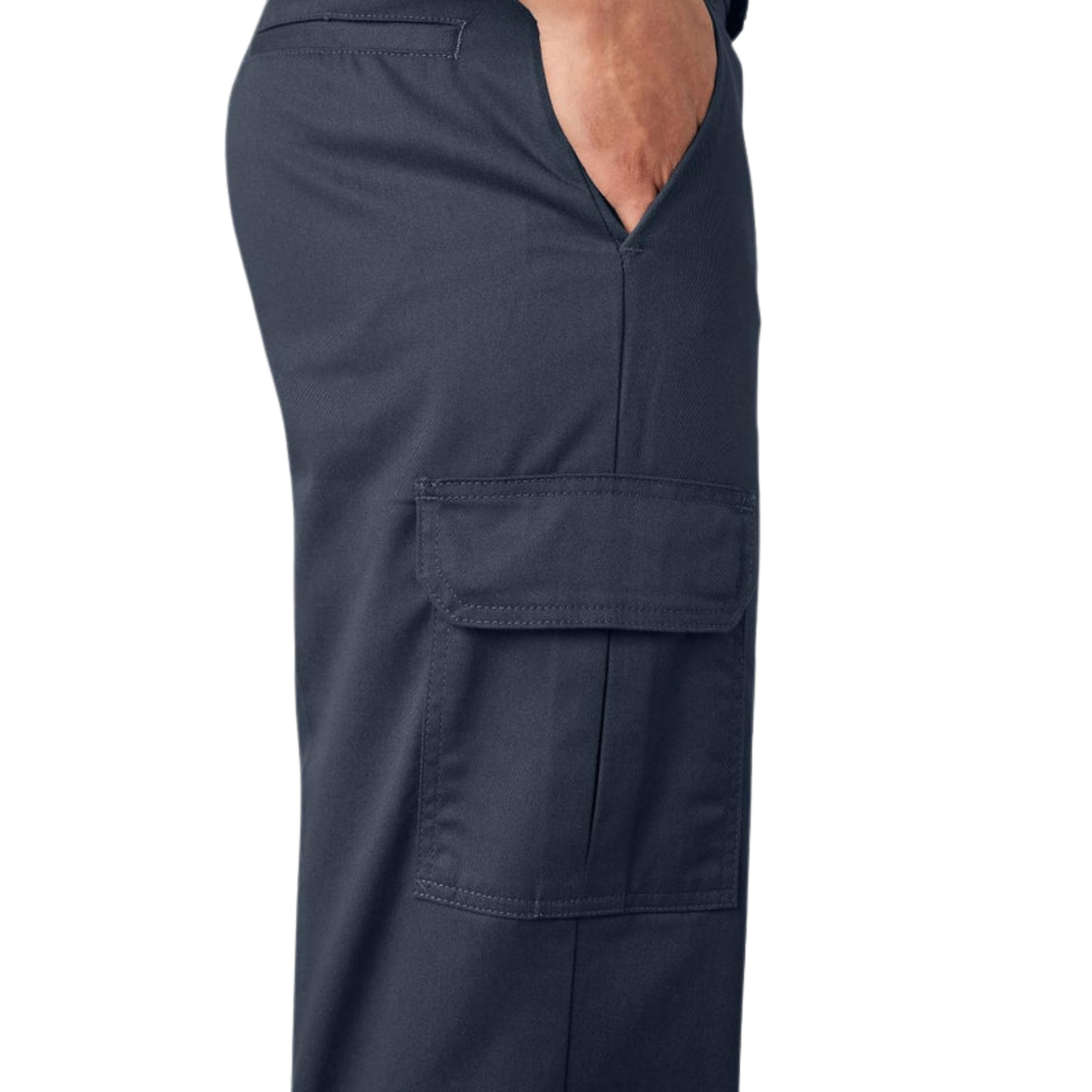 Dickies Relaxed Straight-fit pantalon cargo travail Navy Foncé