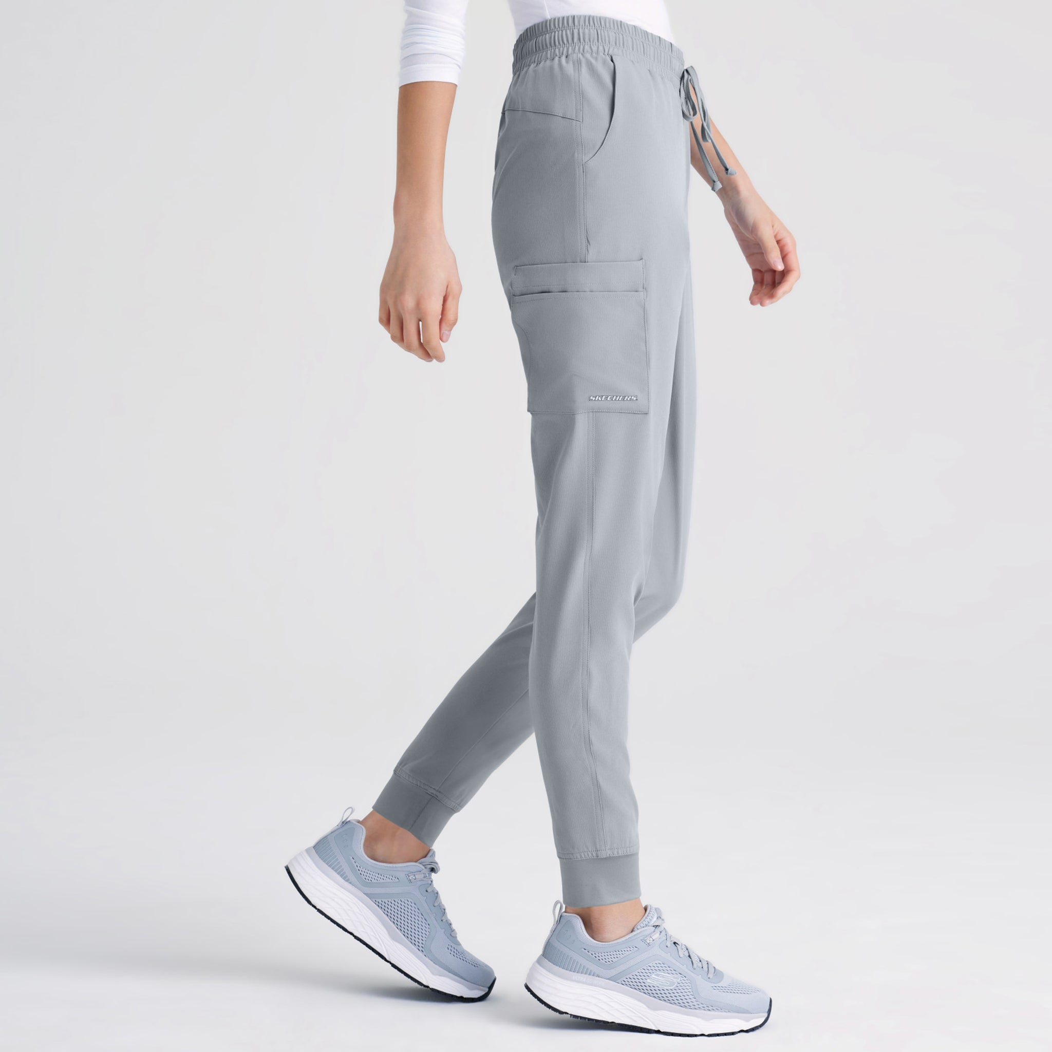 BARCO Theory pantalon jogger médical blanc éco stretch