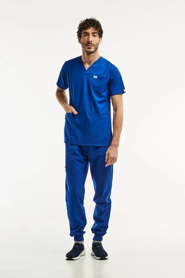 Aelin LUCA Tenue médicale bleu royal homme limitée