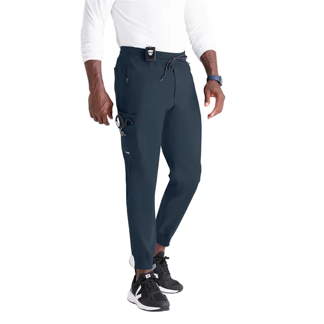 Enfermania Ropa pantalon médical homme jogger gris