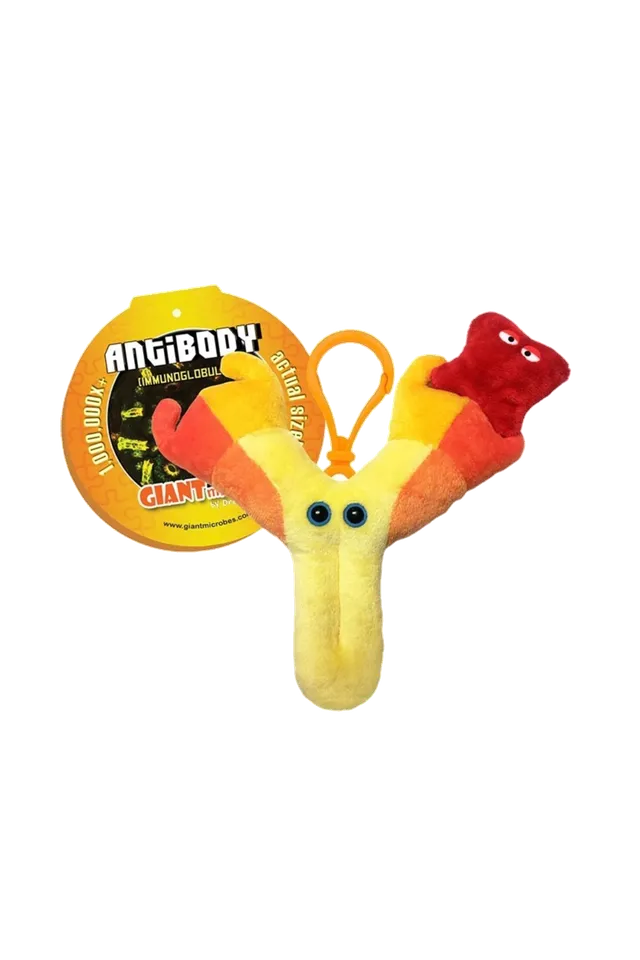 Enfermania Regalos Anticuerpo porte-clés 15 cm polyester